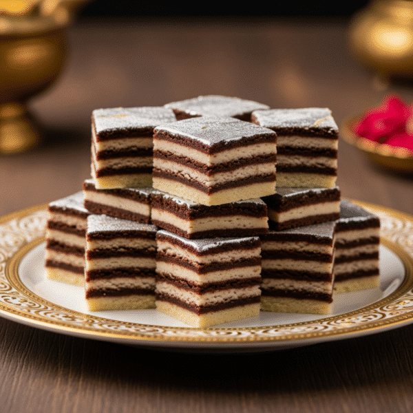 Freshly baked Chocolate patisa from Noshahi Qadri
