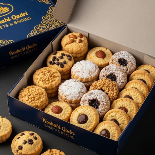 Freshly baked bakery Biscuits from Noshahi Qadri